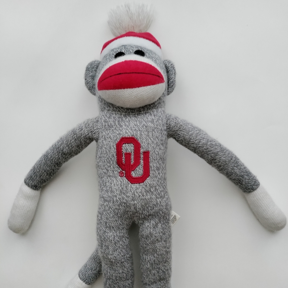 OU University of Oklahoma Sooners Sock Monkey
